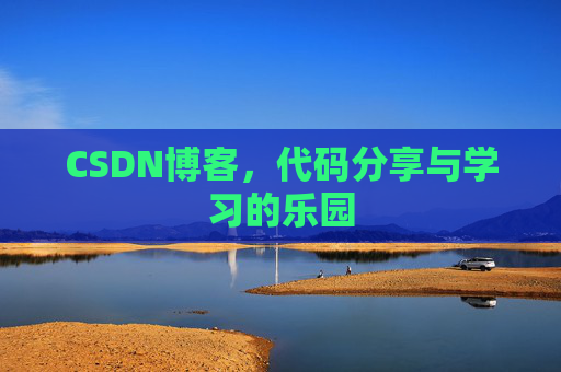 CSDN博客，代码分享与学习的乐园
