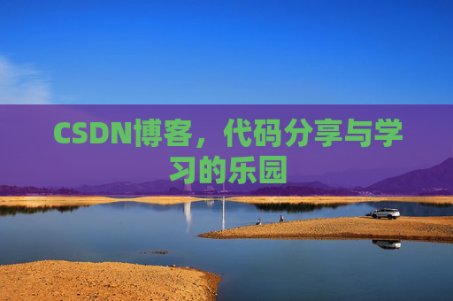CSDN博客，代码分享与学习的乐园